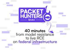 40 minutes. From model resistance to live RCE on federal infrastructure."