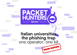 Italian universities phishing: one operator, one Kit