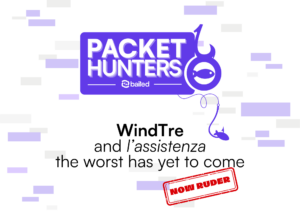 How did attackers steal 365,000 Wind Tre customer records using social engineering?