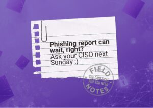 That Sunday-evening thought: if someone reports a suspicious request now, who picks it up?